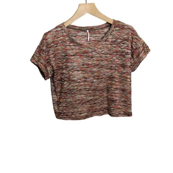 Free People Rainbow Wave  T-Shirt - Picture 3 of 5